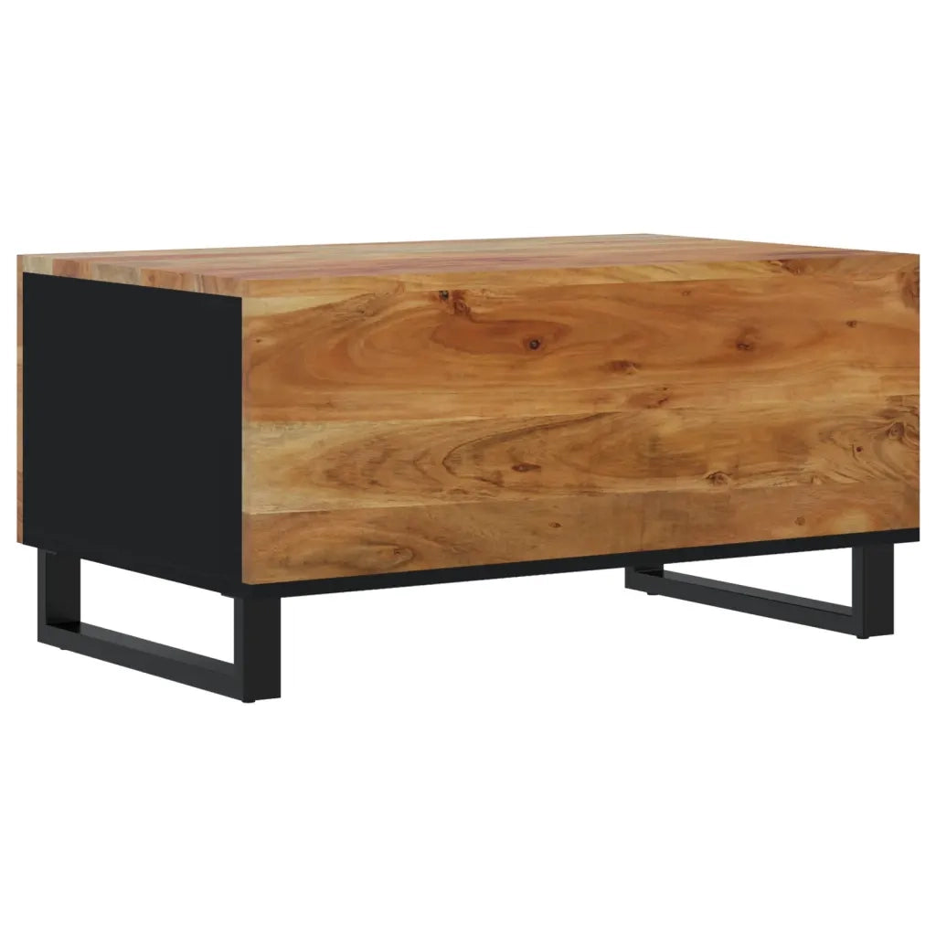 Tavolino da Soggiorno-Tavolino da Salotto-Tavolo 80x50x40 cm Massello Acacia e Multistrato 437921