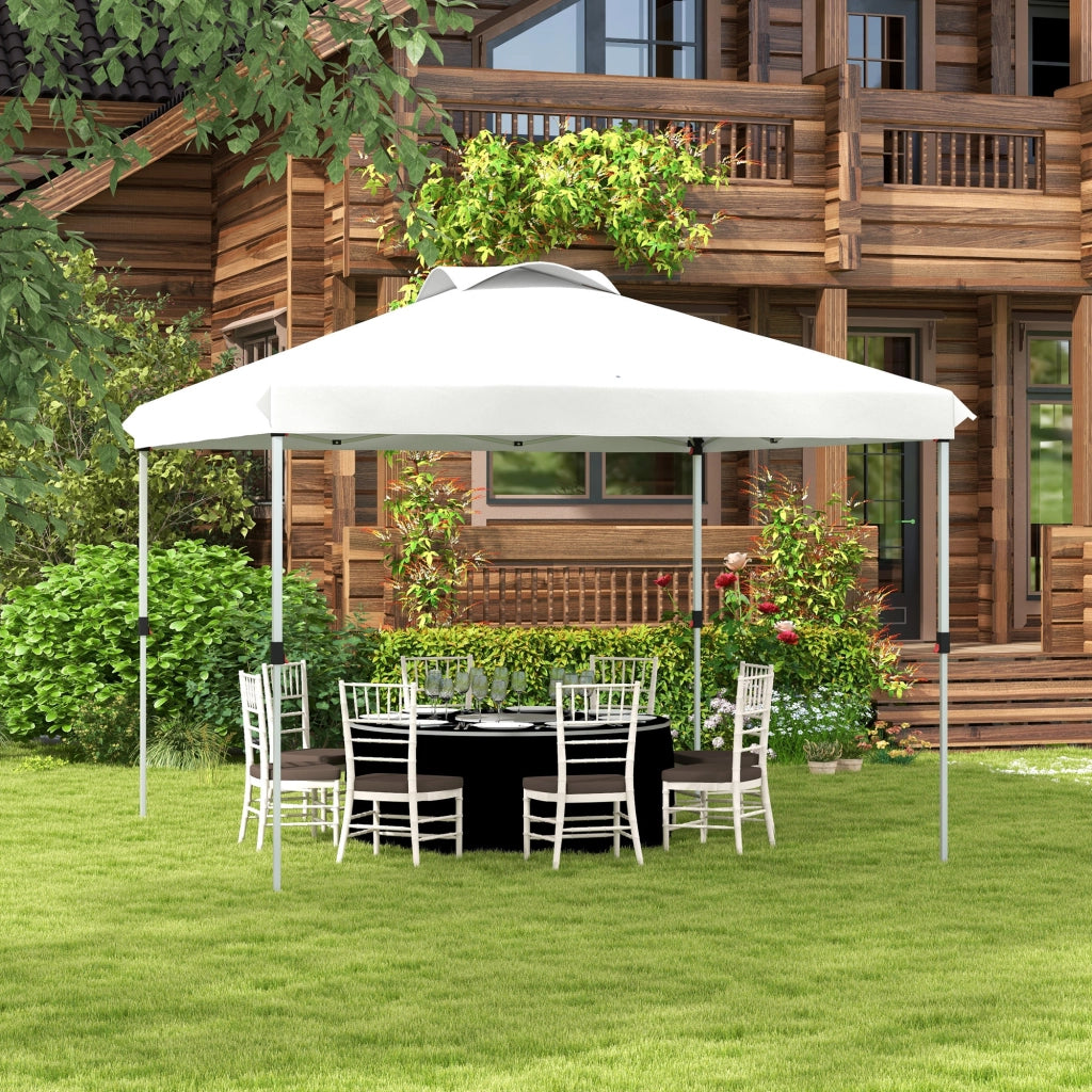 Gazebo da giardino pieghevole ¨C zephmum ¨C 3x3 m con sacco a rotelle