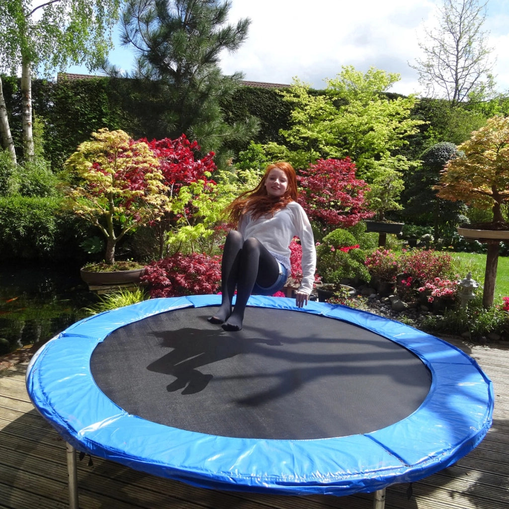 Tappetino per saltare sostitutivo 323cm con 72 ganci metallici, Tappetino per trampolino in PP ad alta elasticit¨¤