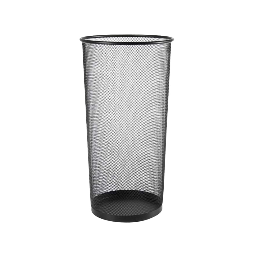 PORTA OMBRELLI IN FILO DI METALLO 26X50CM COLORE NERO