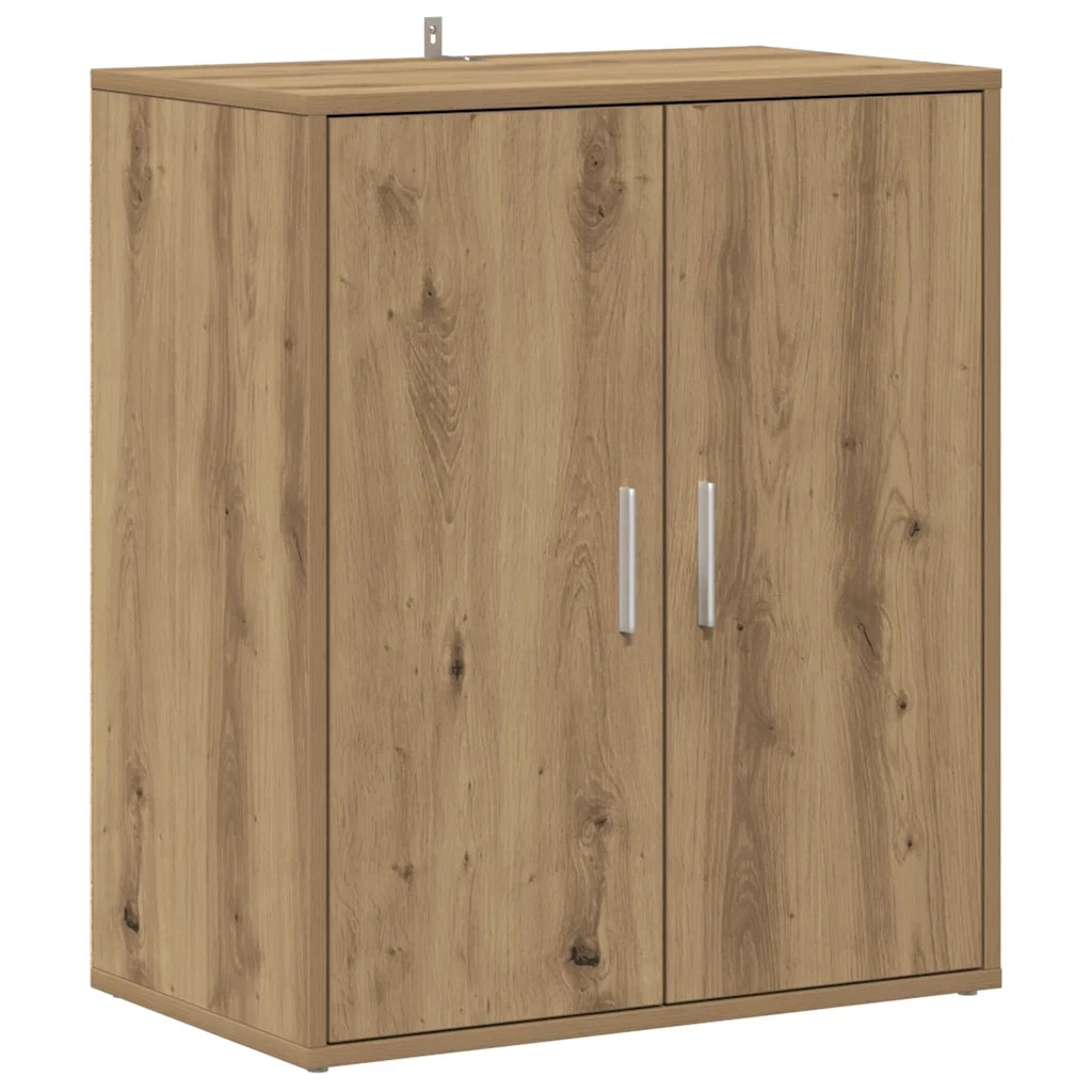 vidaXL Scarpiera Rovere Artigianale 60x35x70 cm in Legno Multistrato