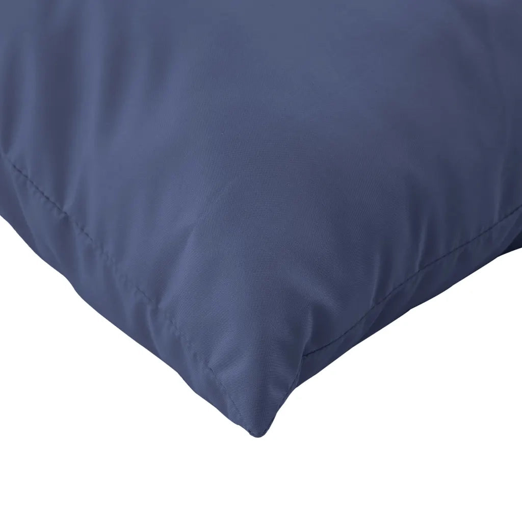 Set Cuscini per Pallet Blu Marino 60x38x13 cm in Tessuto 378176