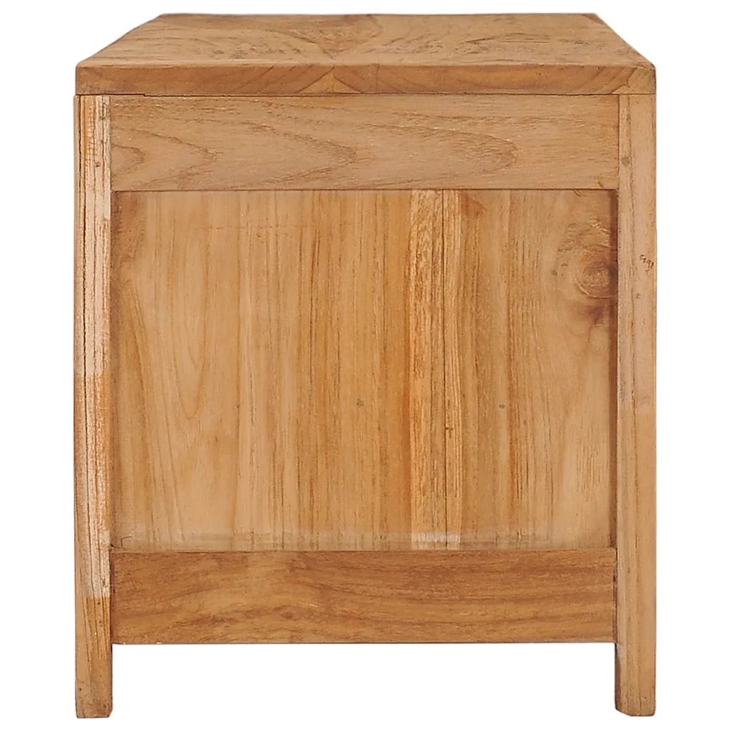 Mobile Porta TV 100x30x35 cm in Legno Massello di Teak 288900