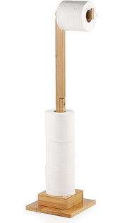Sostegno di carta igienica in bambù - Materiale naturale - 1 pezzo - 72 cm