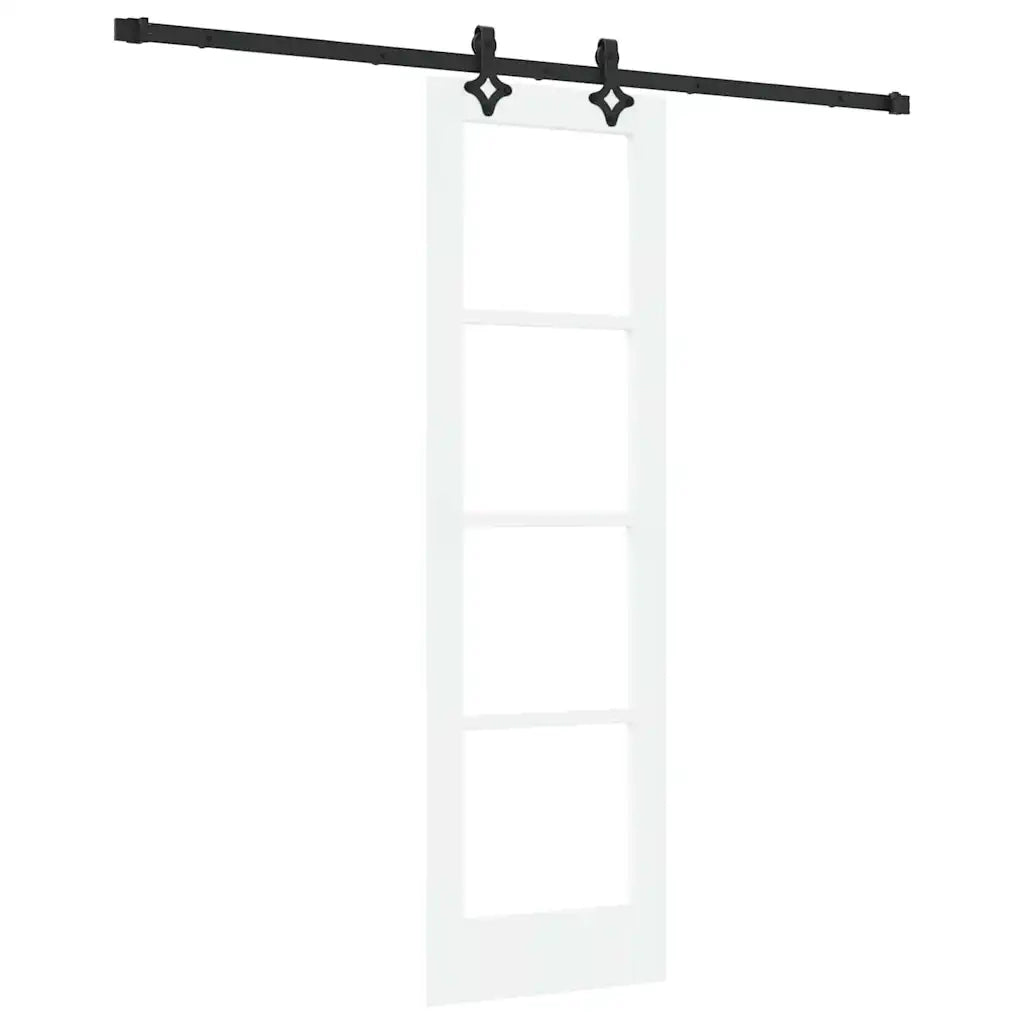 Porta scorrevole ORKDAL Bianco e Nero 61 x 198,5 cm 3332182