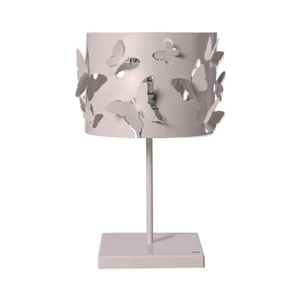 Lampada da tavolo moderna Farfallosa Crema