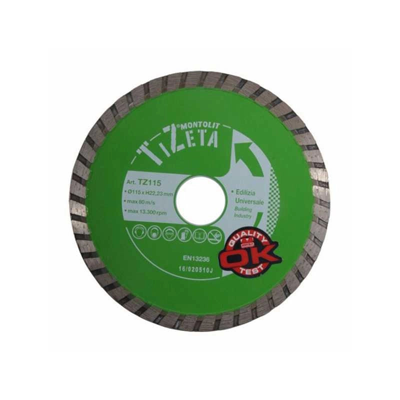 Disco Universale Senza Flangia Turmont TZ Montolit Formato: 230 mm