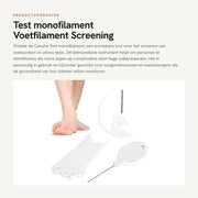 Strumento di screening a monofilo 10g - Test di contatto - Test di stress - Compatto - Leggero - Screening del piede
