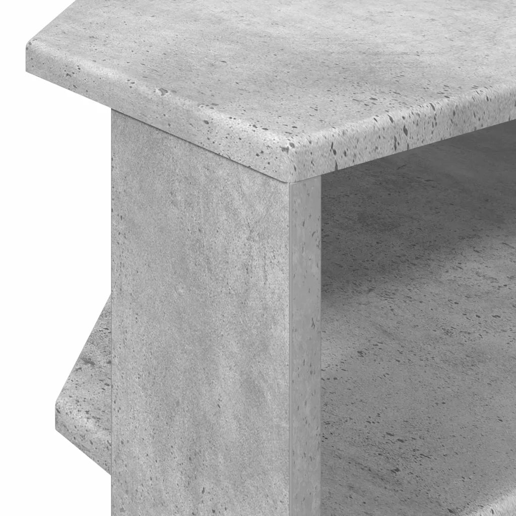 MobileTVAngolare 102x40,5x45cm Grigio cemento 889768
