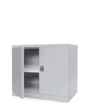 Armadio blindato forte spessore 12/10 con ante battenti cm. 100x50x100h