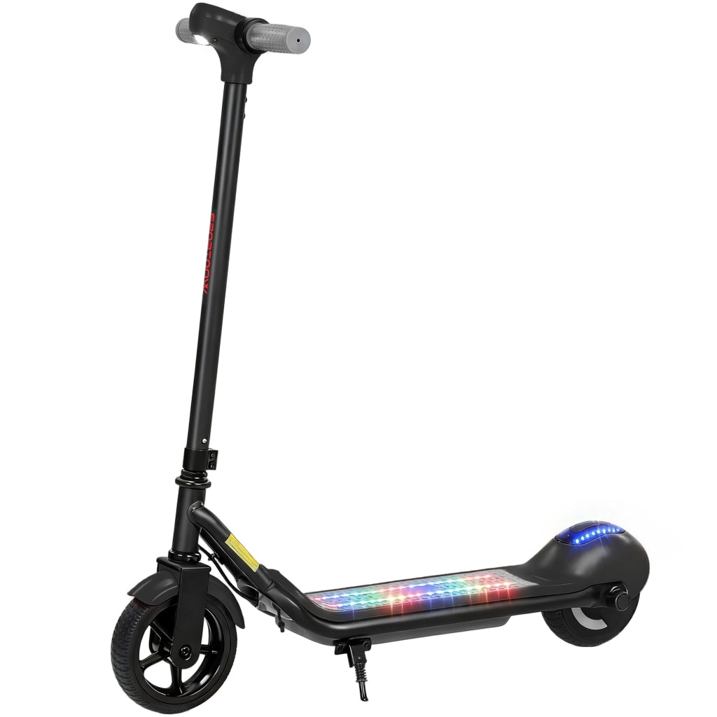 Trottinette Elettrica Bambini 6-14 Anni ¨C zephmum ¨C LED RGB Nero 6.5''