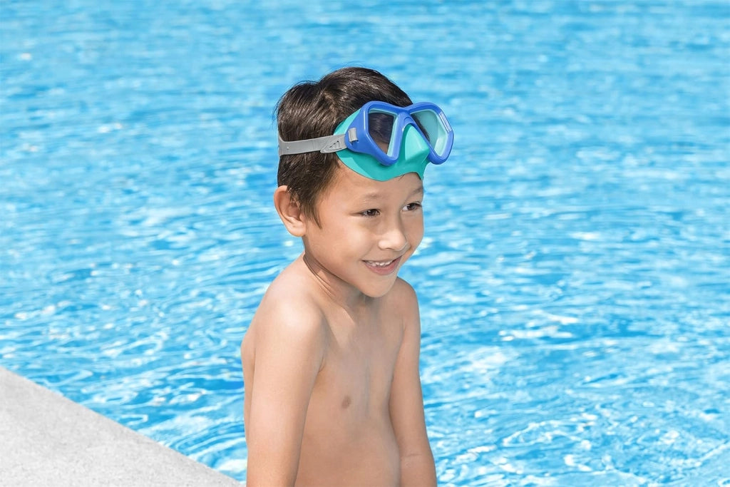 MASCHERA SUBACQUEA BESTWAY 3+ GIALLA O BLU