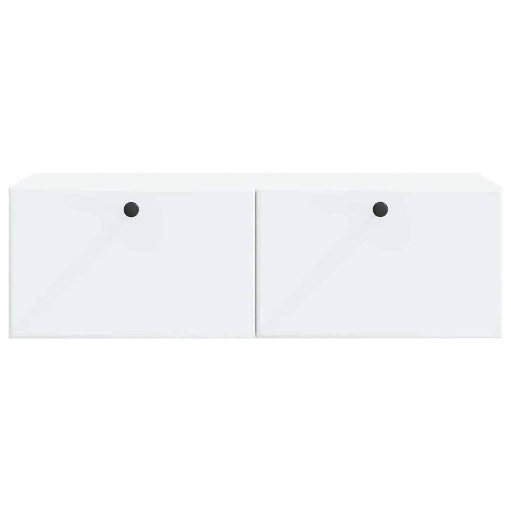 Mobile Porta TV da Muro 98 x 41 x 30 cm Bianco 899205