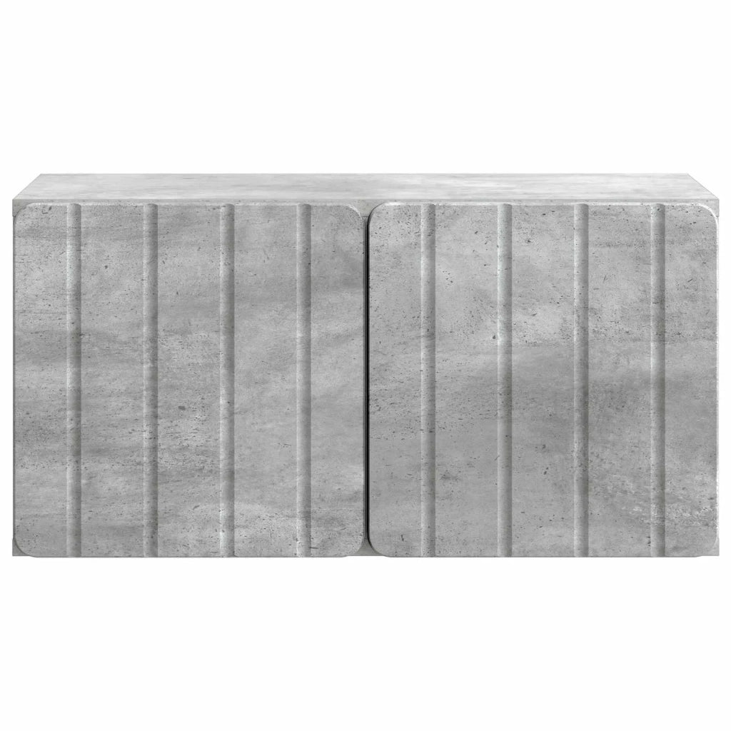 Mobile Porta TV da Muro Grigio Cemento 59,5 x 31 x 30 cm