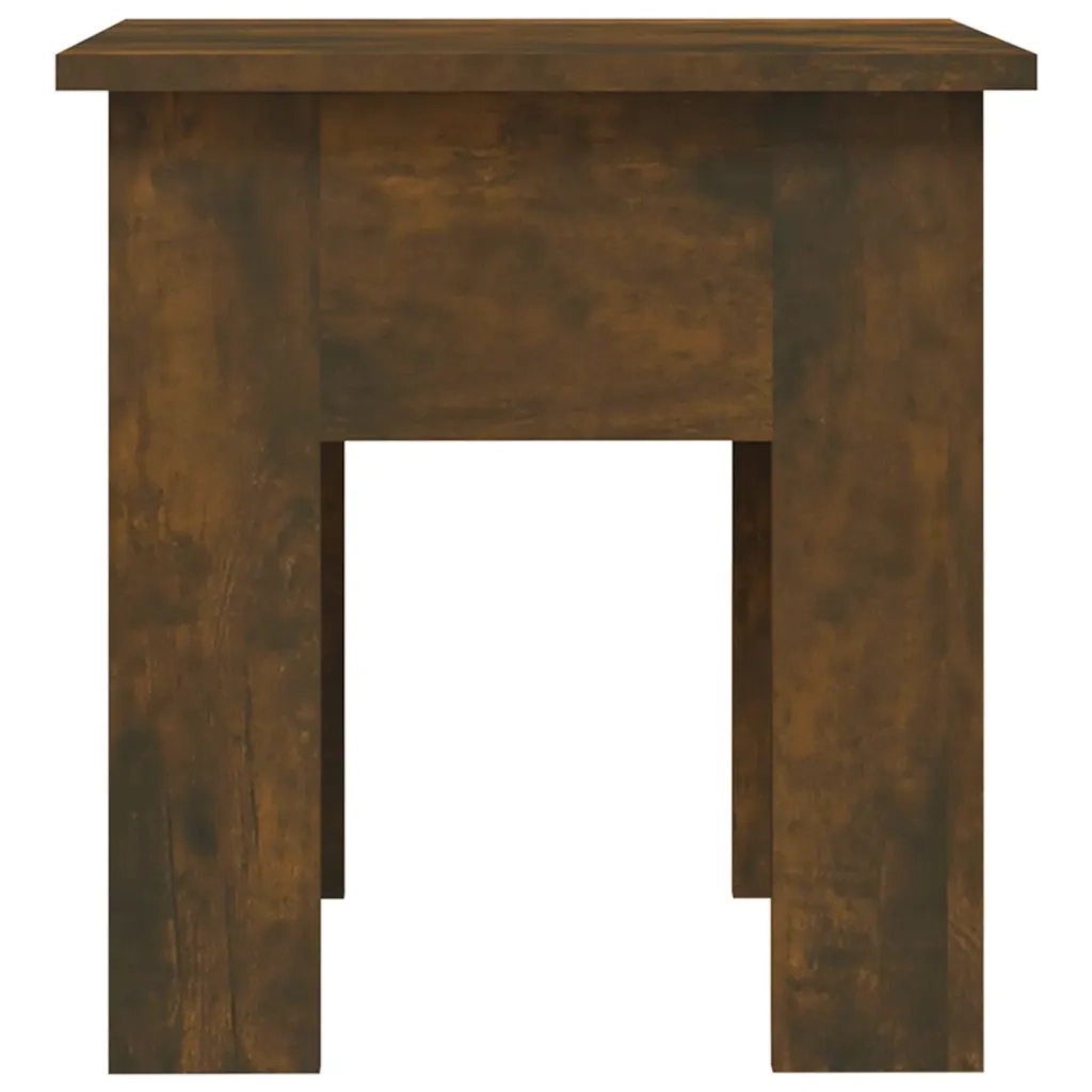 Tavolino da Salotto Rovere Fumo 40x40x42 cm in Truciolato cod mxl 29778