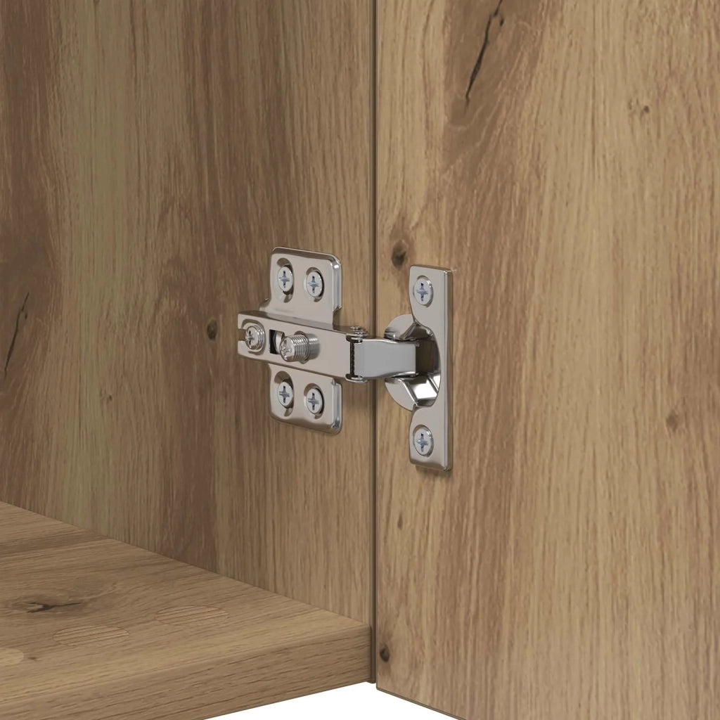 Mobile TV da parete Rovere artigianale 40,5x30x40cm 882935