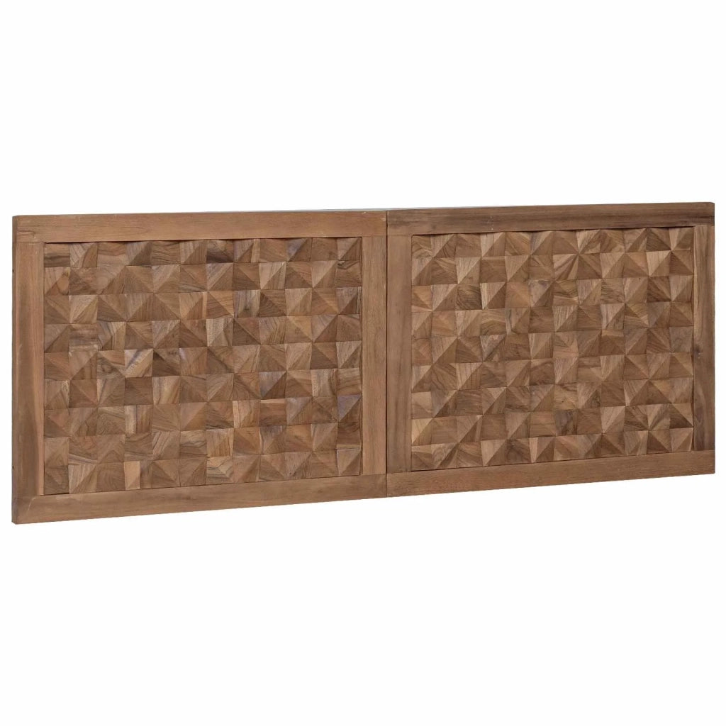 Testiera | Testata Naturale Legno di teak solido