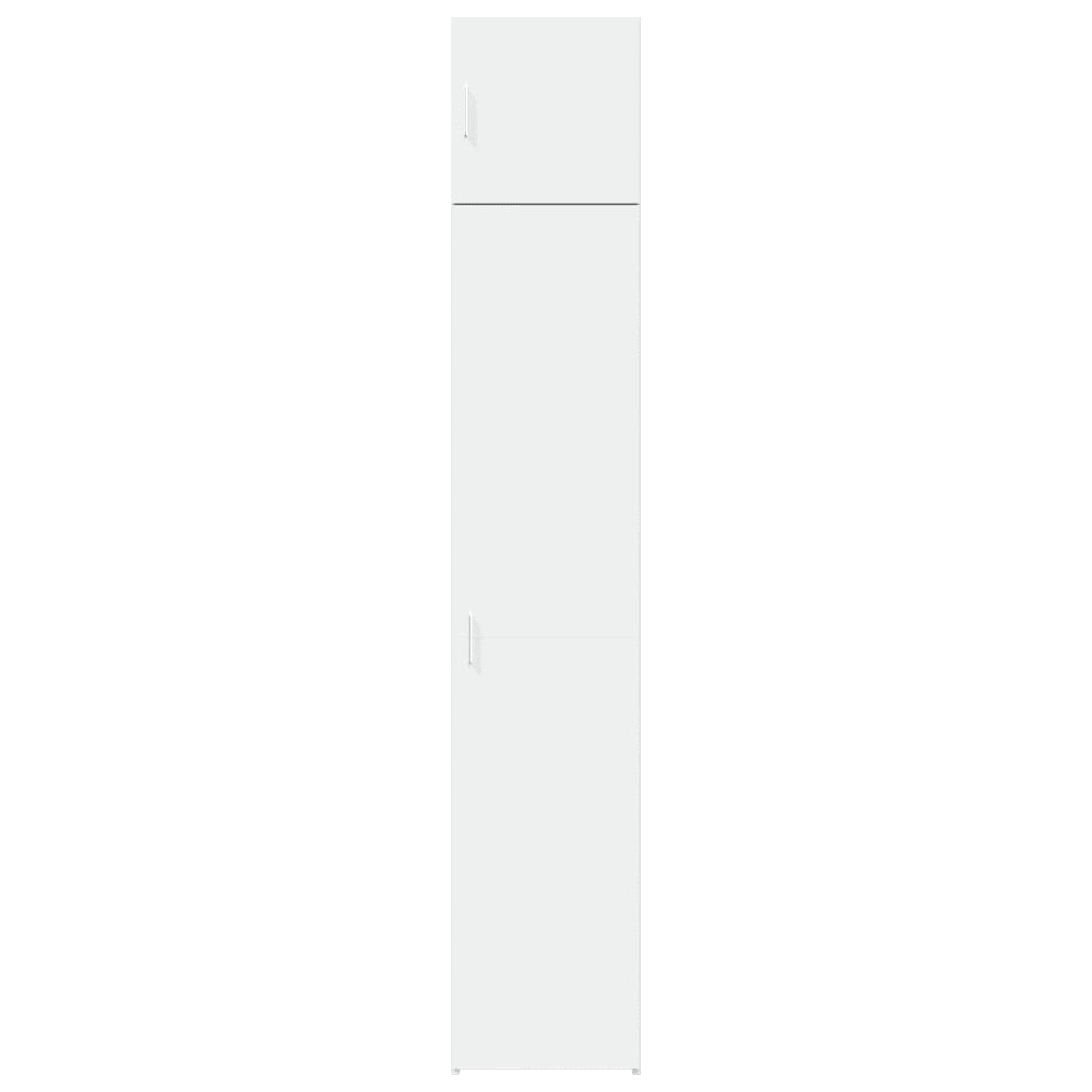 Mobile Sottile Bianco 40x42,5x225 cm in Truciolato