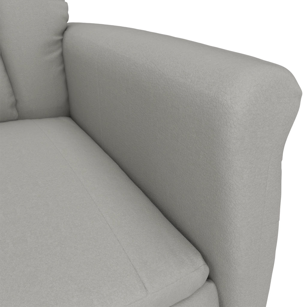 Poltrona Recliner Grigio Chiaro
