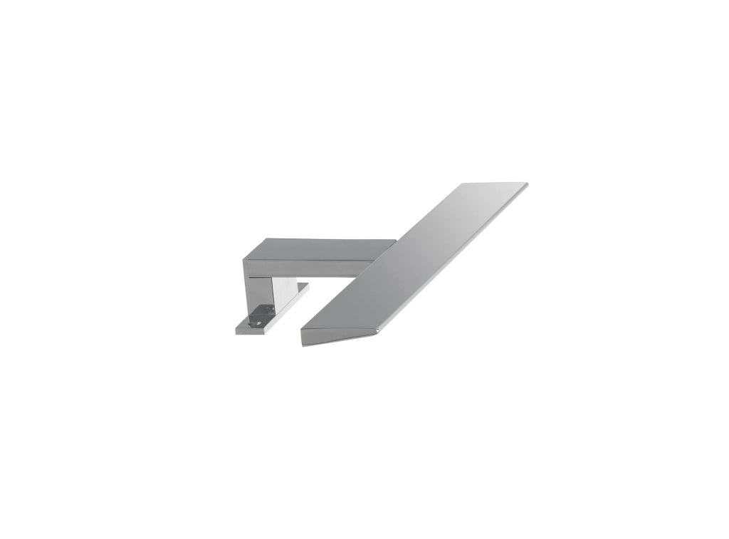 APPLIQUE LED WALLY CROMO FISSAGGIO PARETE E SPECCHIO 8W 880LM 4000K IP44 30X11,5X4,2CM