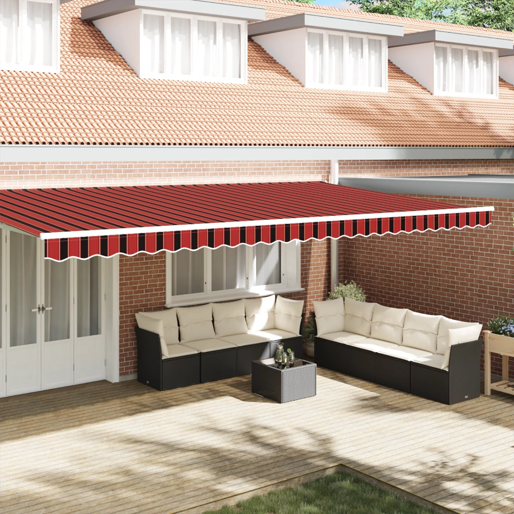Tenda da sole vitaXL per telaio da 6 m Multicolore 5.8x0.2 m