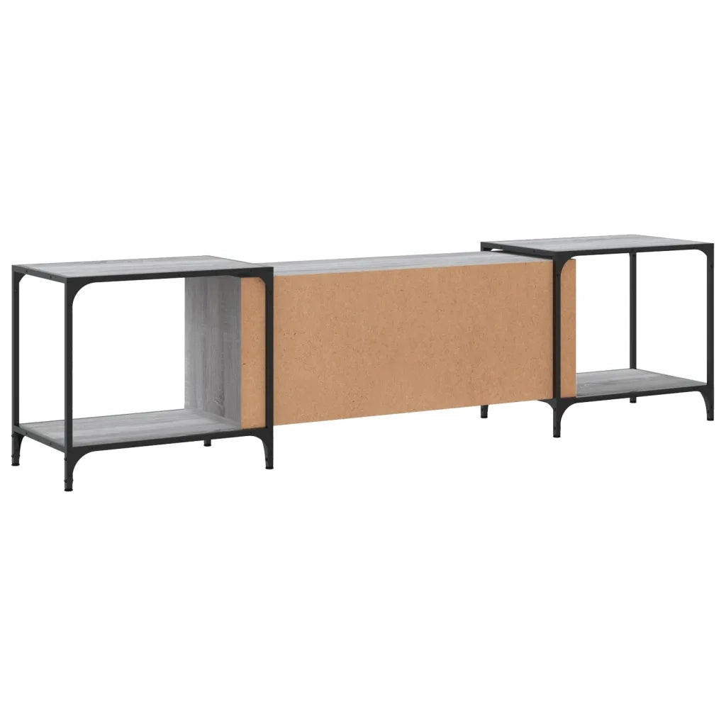 Mobile TV | Armadietto TV | Mobile Porta TV Grigio Sonoma 203x37x50 cm in Legno Multistrato