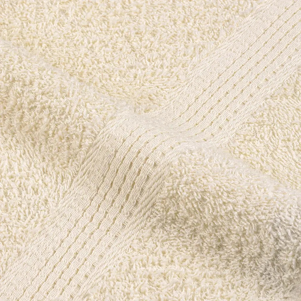 Asciugamani FROGN 10 pz | Teli per bagno Crema 100x200 cm 360 g/m2