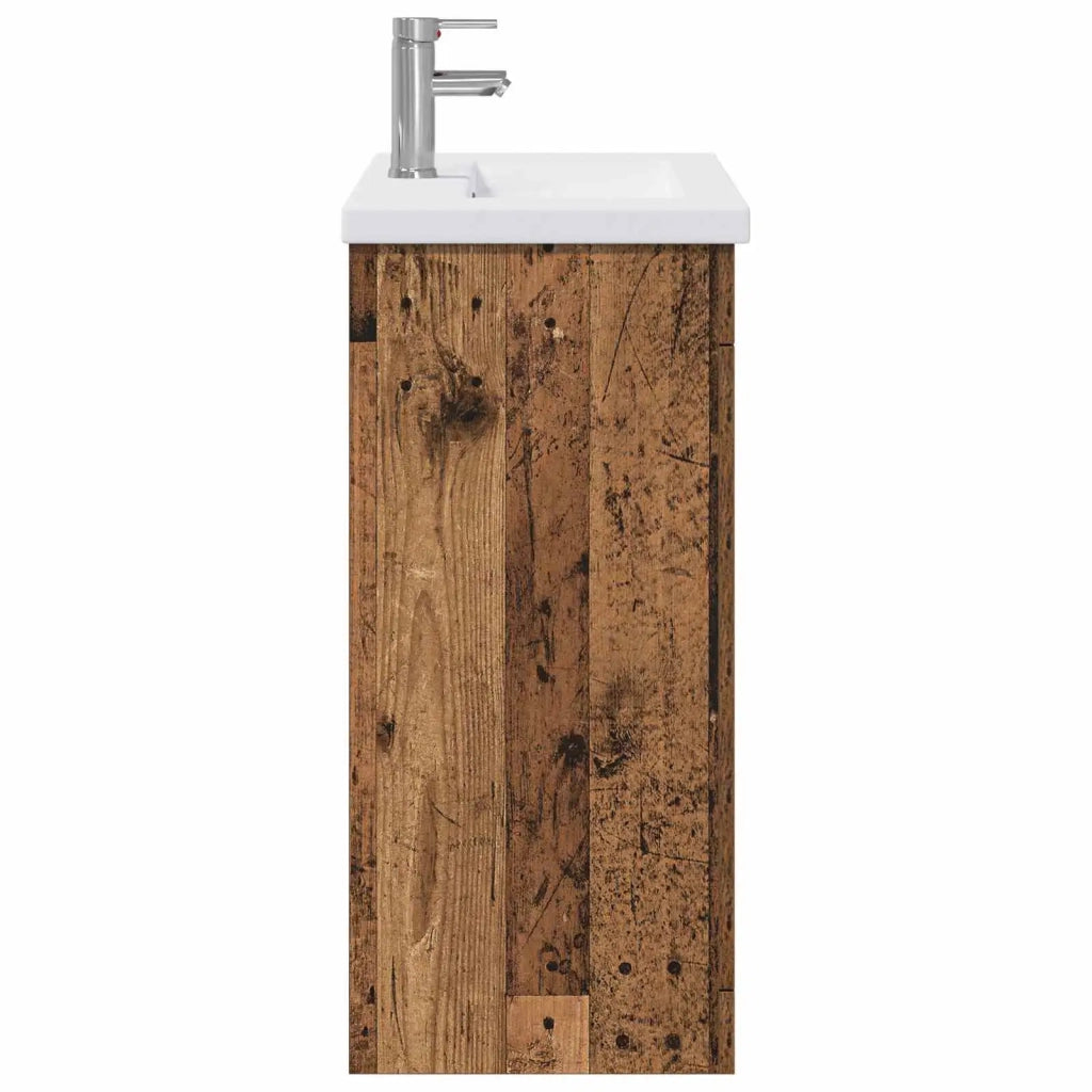 Set di mobili per il bagno Legno antico 81 x 40 x 84,5 cm 3404364