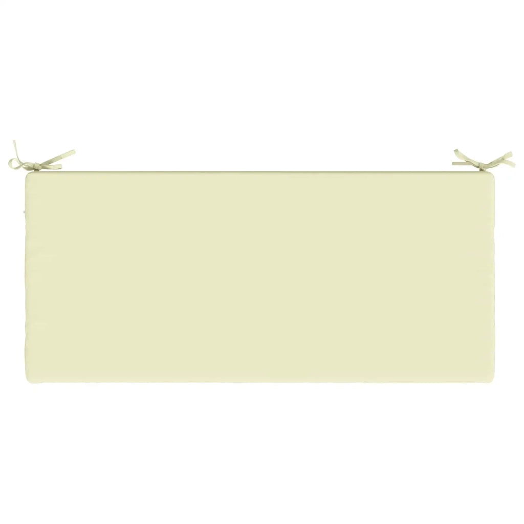 Cuscini per Panchina a 2 Pezzi SOEST 2 pz 100% Poliestere Crema 949347