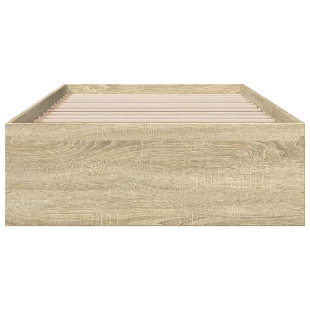 Telaio del letto con storage Rovere Sonoma 80 x 200 cm 3429526