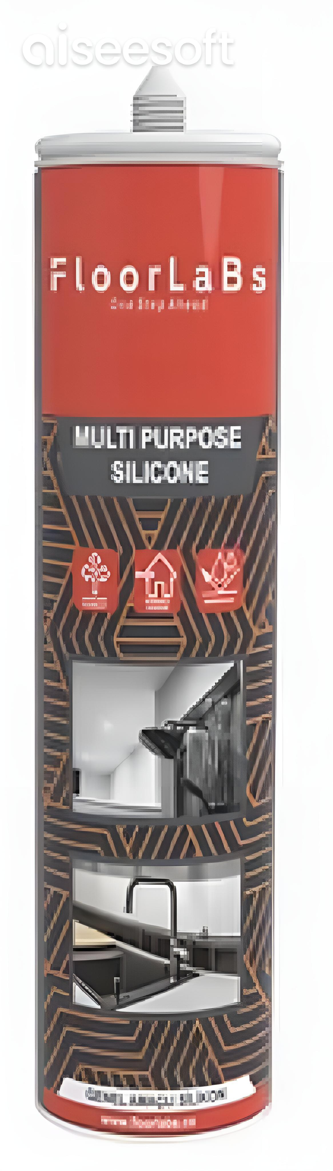 Silicone Trasparente universale multiuso antimuffa 280gr ad elasticità permanente