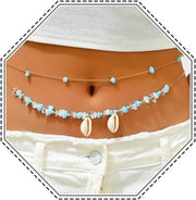Collana taille con pietre naturali e perle - Giallo oro - Accessorio per il corpo per donne - Senza pietra preziosa 

Modello: Allecto Plus 
Codice: 
Specifica: