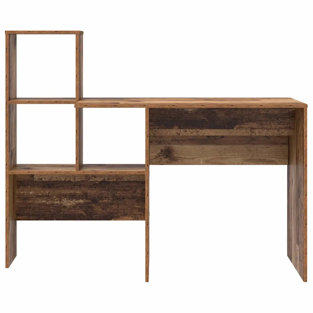vidaXL Scrivania Legno vecchio 131.5 x 50 x 106.5 cm Legno multistrato