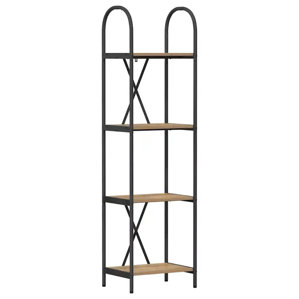 Libreria Rovere artigianale 40 x 30 x 146 cm Legno multistrato 879934