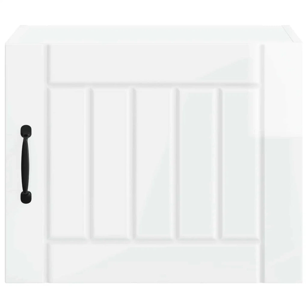 Pensile da cucina | Armadietto a muro LUCCA Bianco Lucido 50 x 31 x 40 cm