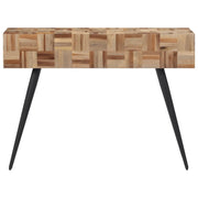 Tavolino Consolle | Tavolo d'Ingresso 110x34x80 cm Teak Massello di Recupero