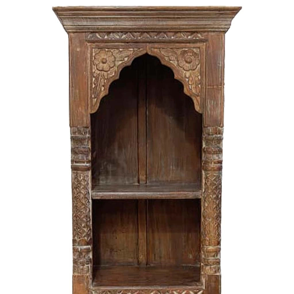 Libreria in legno artigianale, 57x41x183h cm