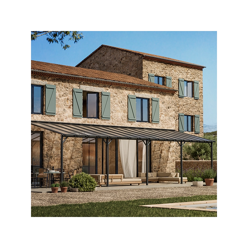 Pergola PERGOFRANCE Harmonie 3x10M - Antracite