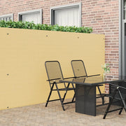 Recinzione da Giardino Bifacciale Gialla 1,8x3 m in PVC 42002620