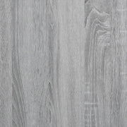 Giroletto Cassetti Grigio Sonoma 200x200 cm Legno Multistrato