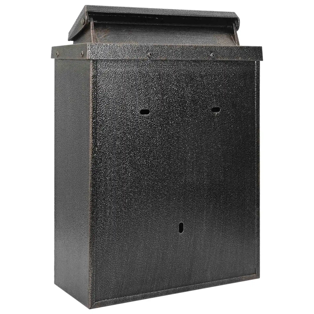 Cassetta Postale da Muro con porta Bronzo 29 x 13 x 41 cm 42023499