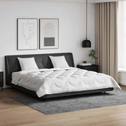 vidaXL Set di piumini con cuscino 3 pcs Bianco 200 x 200 cm Microfibra
