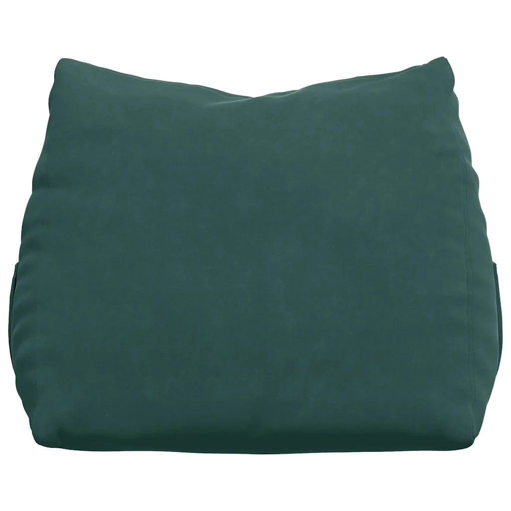 Cuscino per Schiena | Cuscino dorsale Verde Scuro 60 x 20 x 50 cm