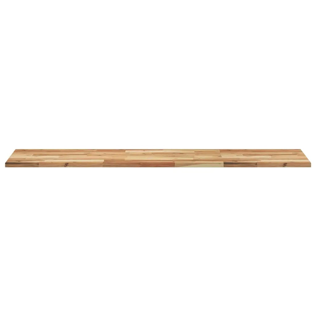 Mensole da Parete 2 pz 160x40x2 cm Legno Acacia Rifinito a Olio 3279572
