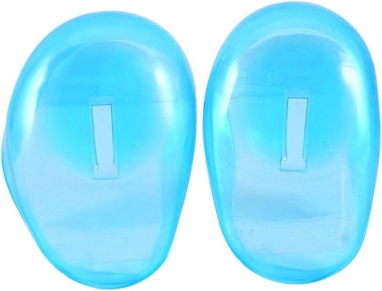 Copriorecchio Impermeabile in Plastica per Capelli e Uso Casalingo - 1 Paio.