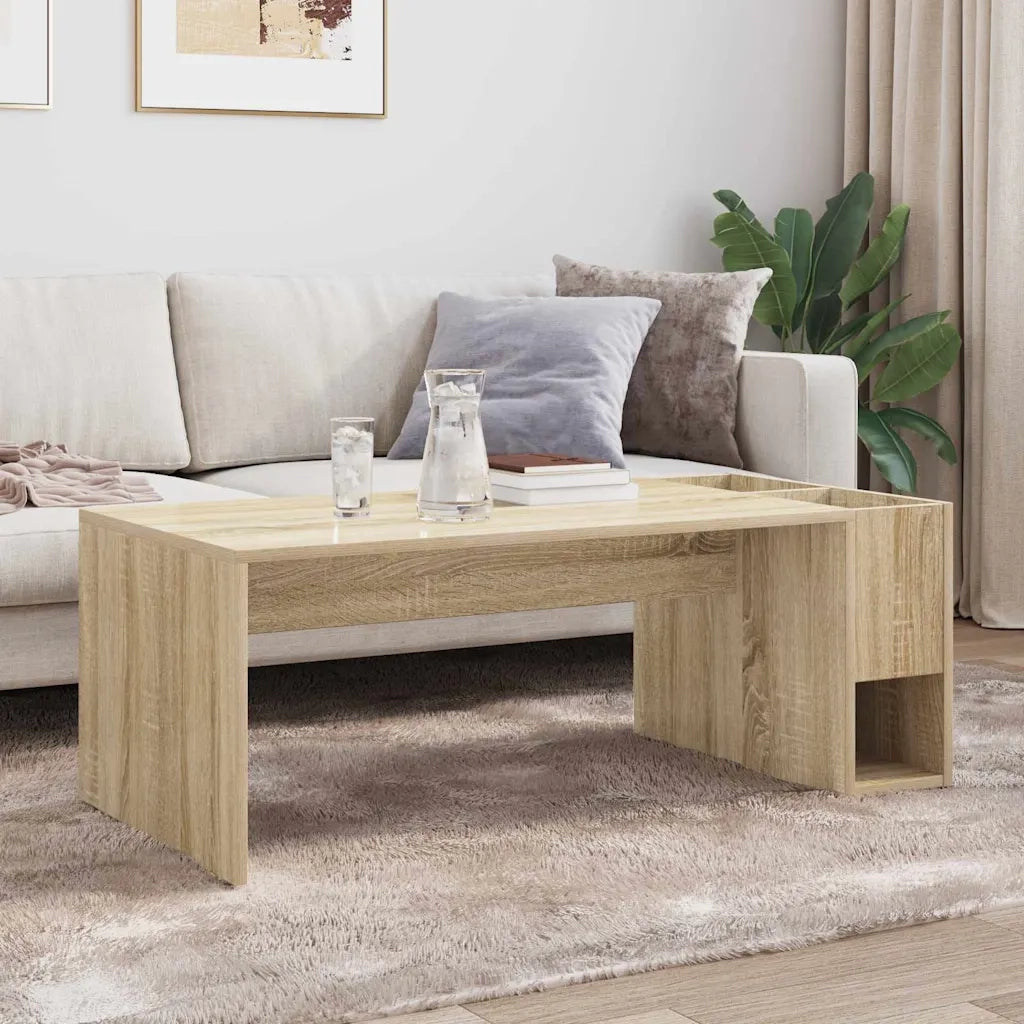 Tavolino da salotto Rovere Sonoma 101,5 x 50 x 37 cm 891194