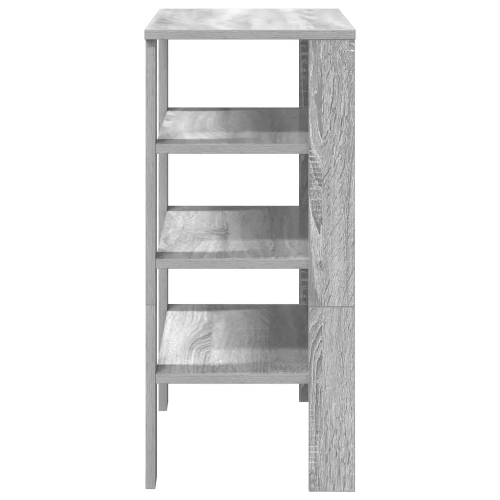 Scarpiera Grigio Sonoma 61x32x70 cm in Legno Multistrato 859847