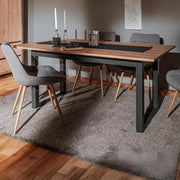 Tavolo allungabile 160X90X75H Denver50 colore quercia antracite