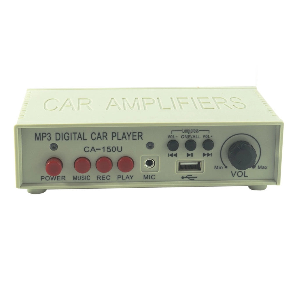 Trade Shop - Megafono Altoparlante Microfono Auto 12v Amplificatore Registratore Ca 150u -