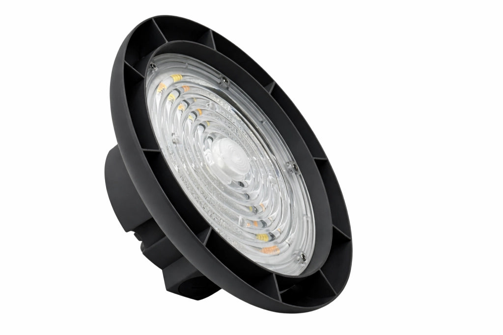 Campana LED UFO 100W 15000LM IP65 Industriale CCT Switch 3000K 4000K 6500K Fascio 90° High Bay Magazzino Capannone